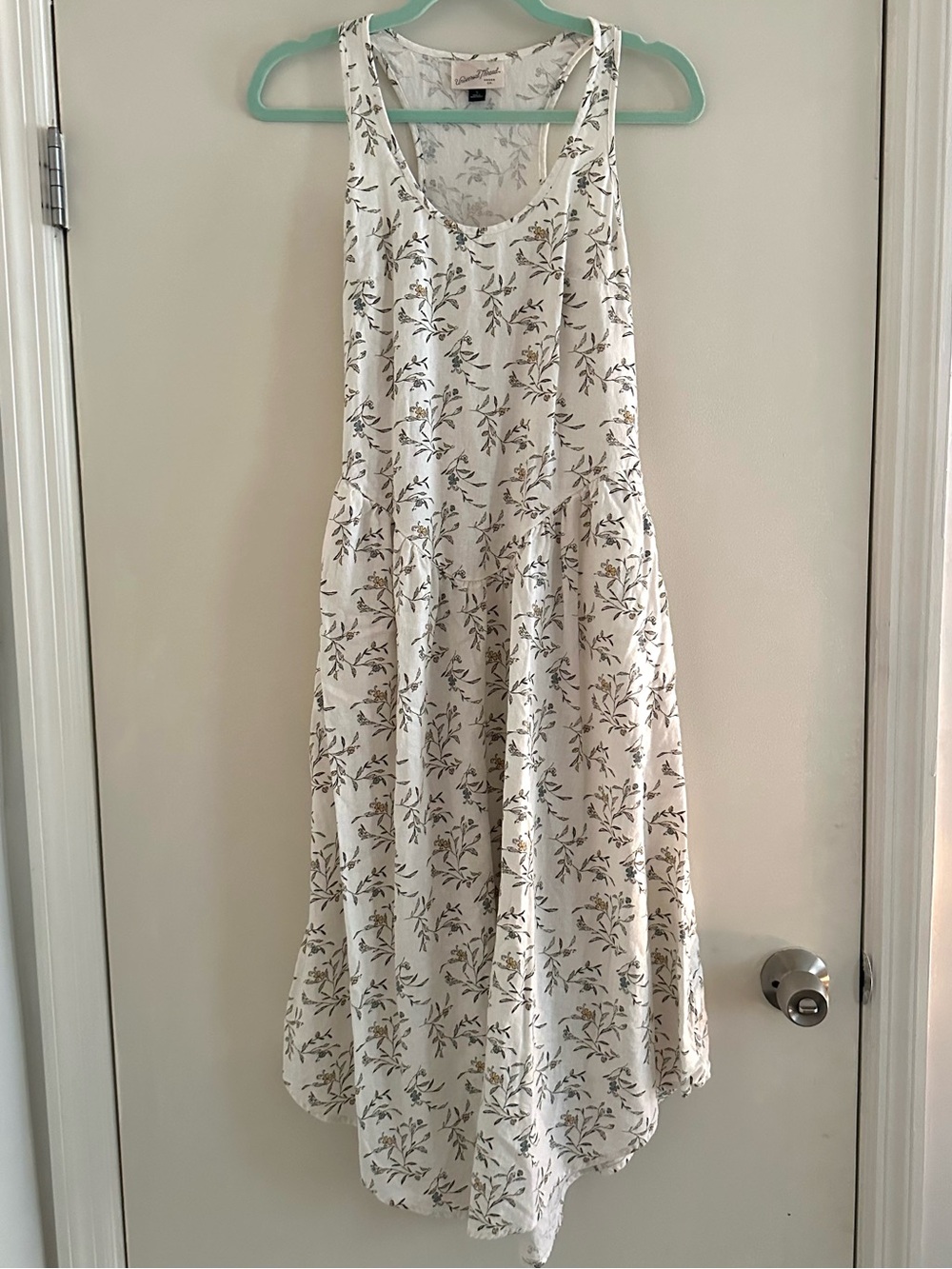 White Floral Dress